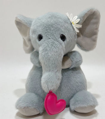 اسباب بازی مخمل دار تبلیغاتی Aniamted Elephant Gift Premiums Stuffed Toy for Children