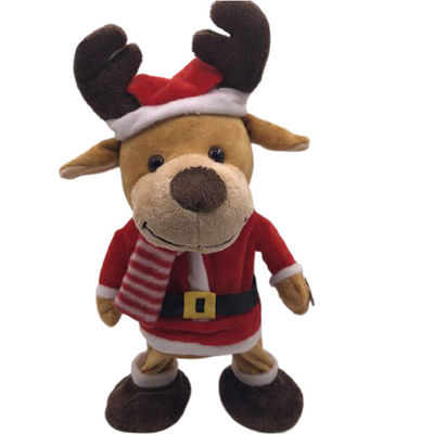 33cm 12.99in کریسمس Reindeer Soft Toy Brown Chronicles Stuffed Animals 3A