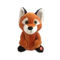 هدیه 6 اینچی 15 سانتی متری نارنجی واقعی با روباه شکم پر شده از حیوانات روباه قطبی