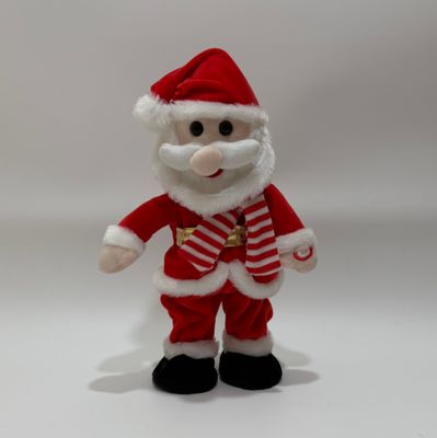 بابا نوئل و گوزن کریسمس در حال آواز خواندن و رقصیدن