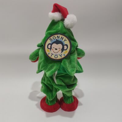 درخت کریسمس با موسیقی و حرکت