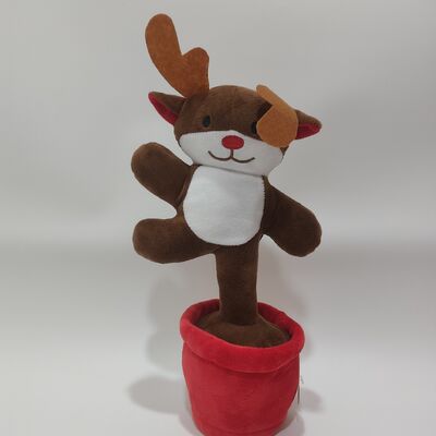 Singing and Dancing Christmas Series Santa Claus Gingerbread Man Christmas Tree Penguins Elk