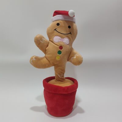 Singing and Dancing Christmas Series Santa Claus Gingerbread Man Christmas Tree Penguins Elk